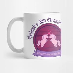 Vladimir's Fine Ceramic Unicorns Mug